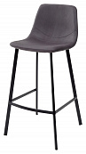 Барный стул HAMILTON темно-серый, микрофибра MF-11