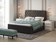 200-200 Кровать Classic Large Forest 16 Коричневый